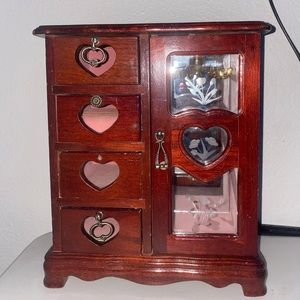 Vintage jewelry box / organizer